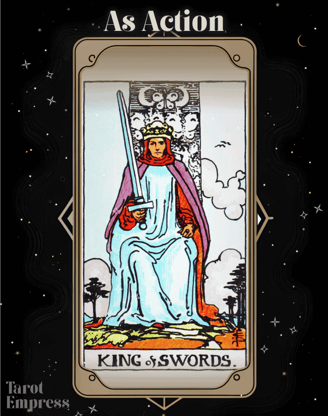King of Swords as Action