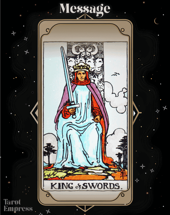 King of Swords as a Message