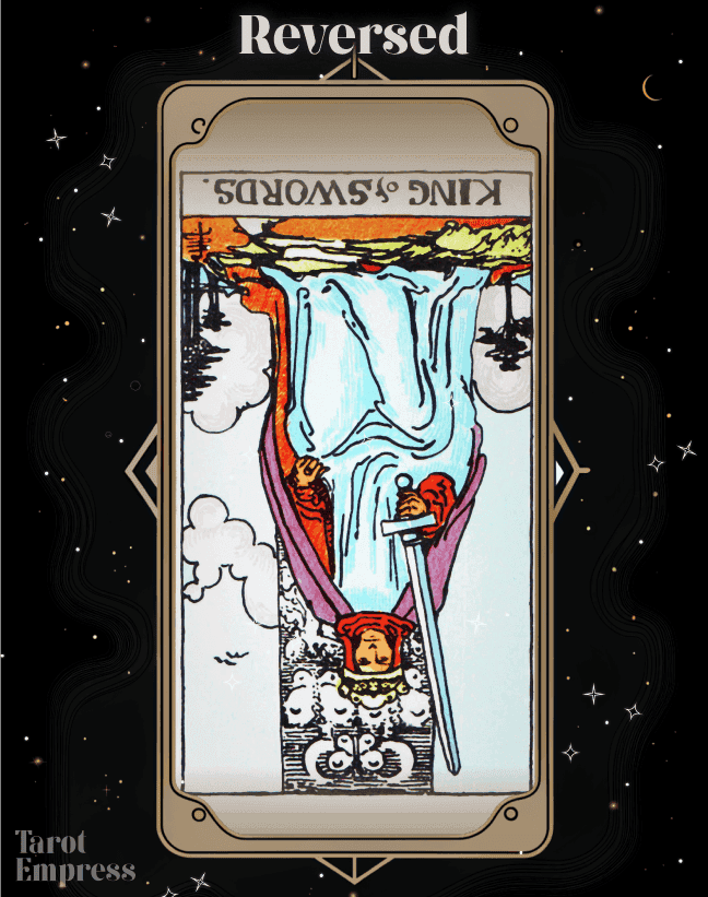 King of Swords Reversed