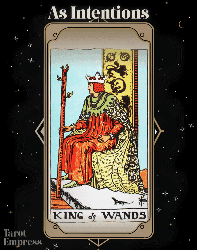 King of Wands as Intentions