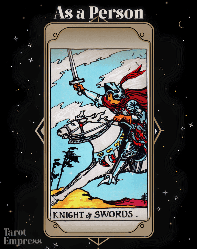 Knight of Swords as a Person