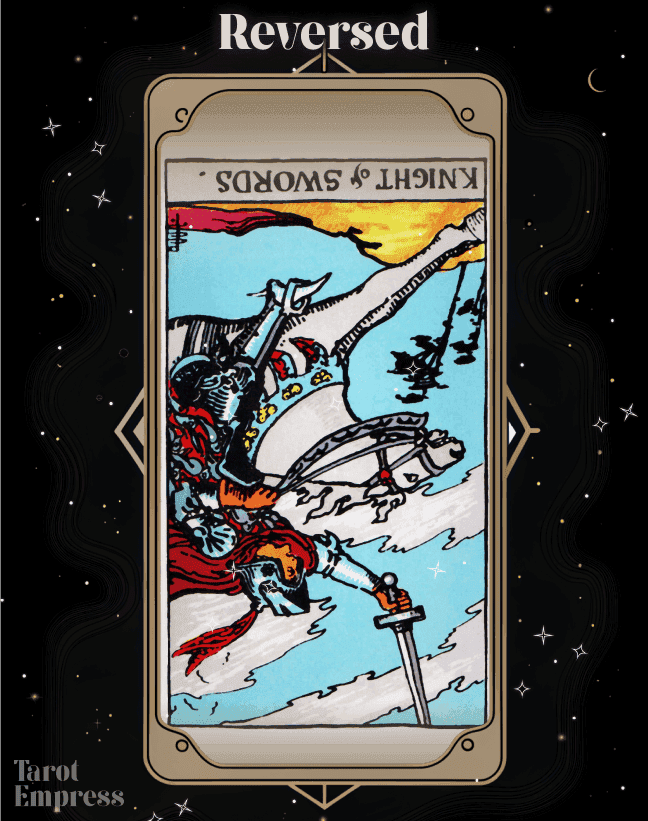 Knight of Swords Reversed