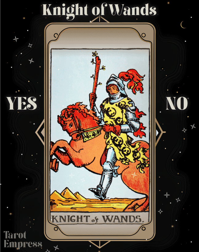 Knight of Wands Yes or No