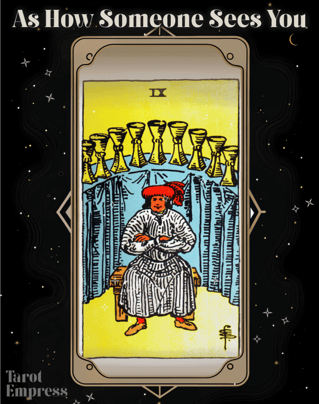 Nine of Cups as How Someone Sees You