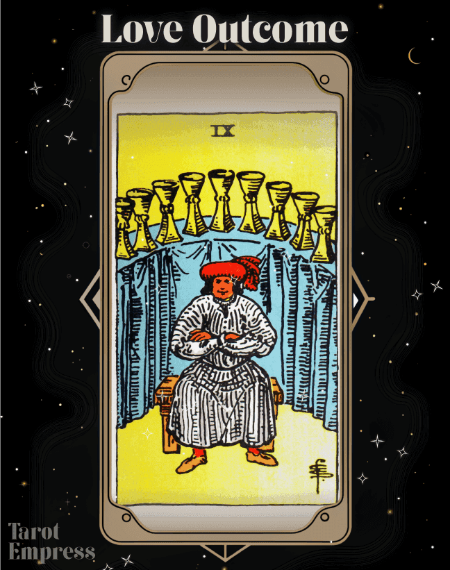9 of Cups Love Outcome