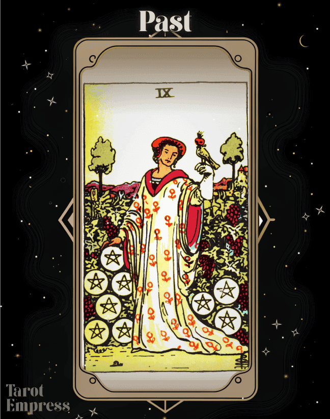 9 of Pentacles Past