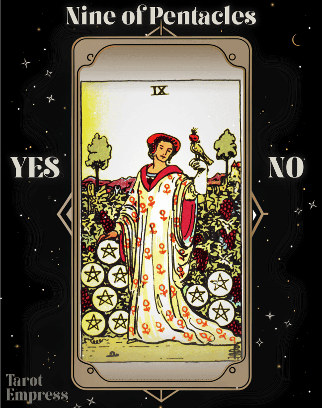9 of Pentacles Yes or No