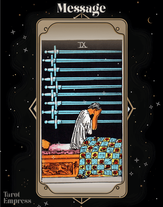 9 of Swords as a Message
