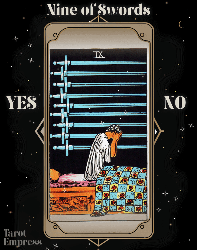 9 of Swords Yes or No