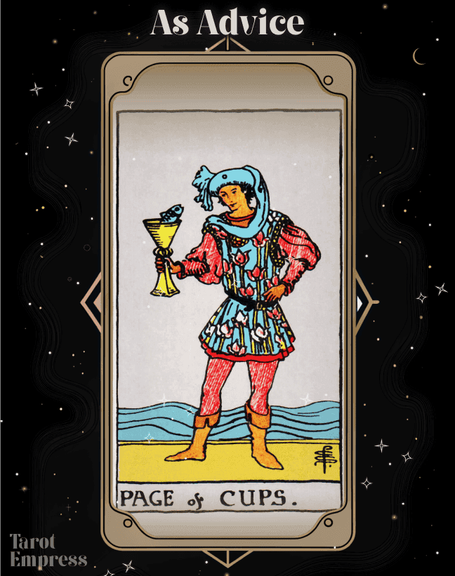 Page of Cups Advice