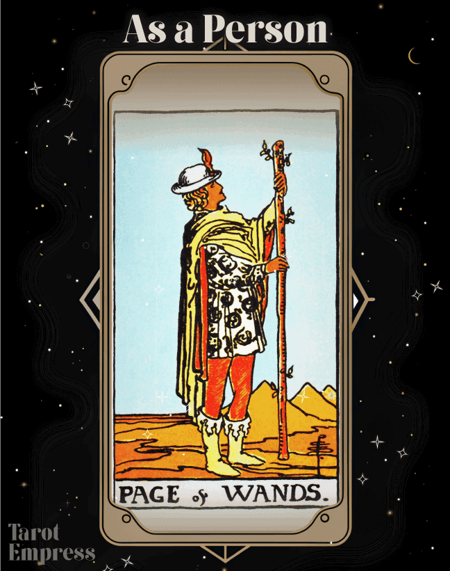 Page of Wands as a Person