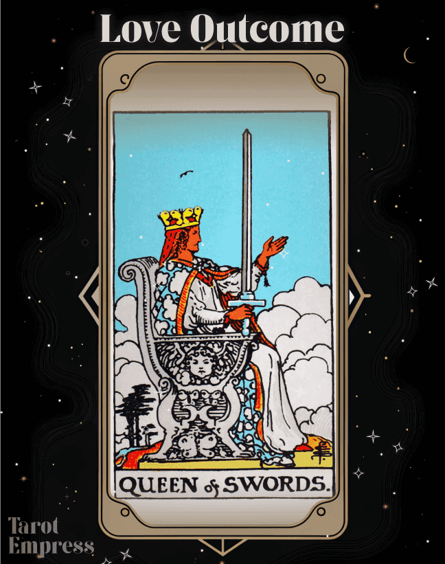 Queen of Swords Love Outcome