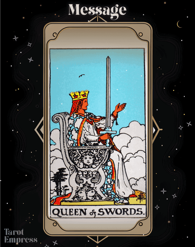Queen of Swords as a Message