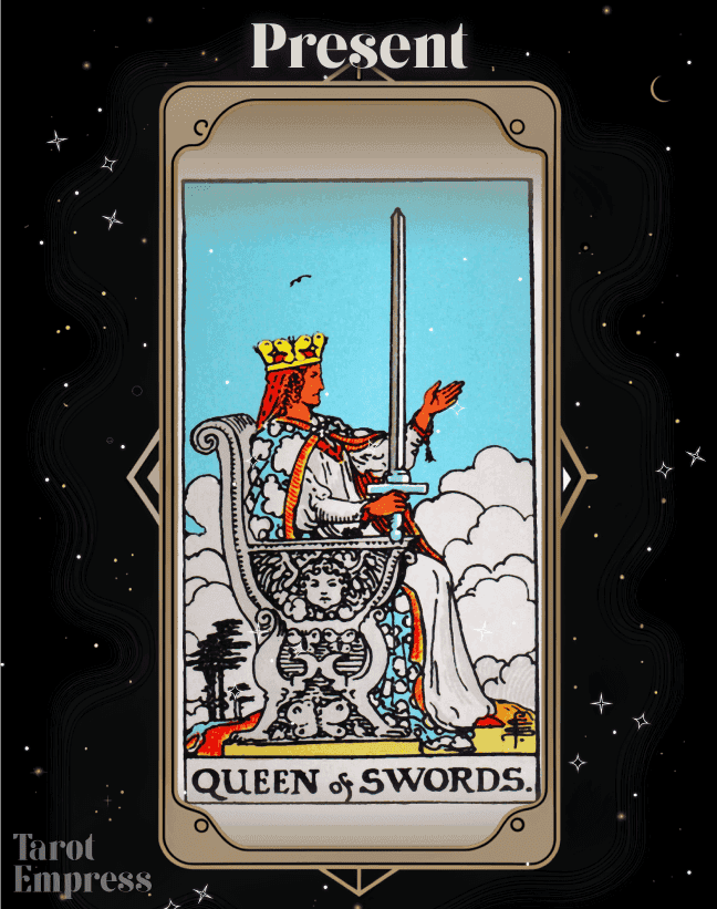 Queen of Swords Present