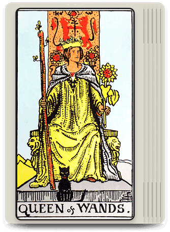Queen of Wands Card of the Month for Your Zodiac Sign