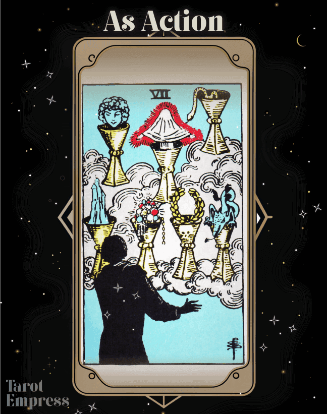 7 of Cups as Action
