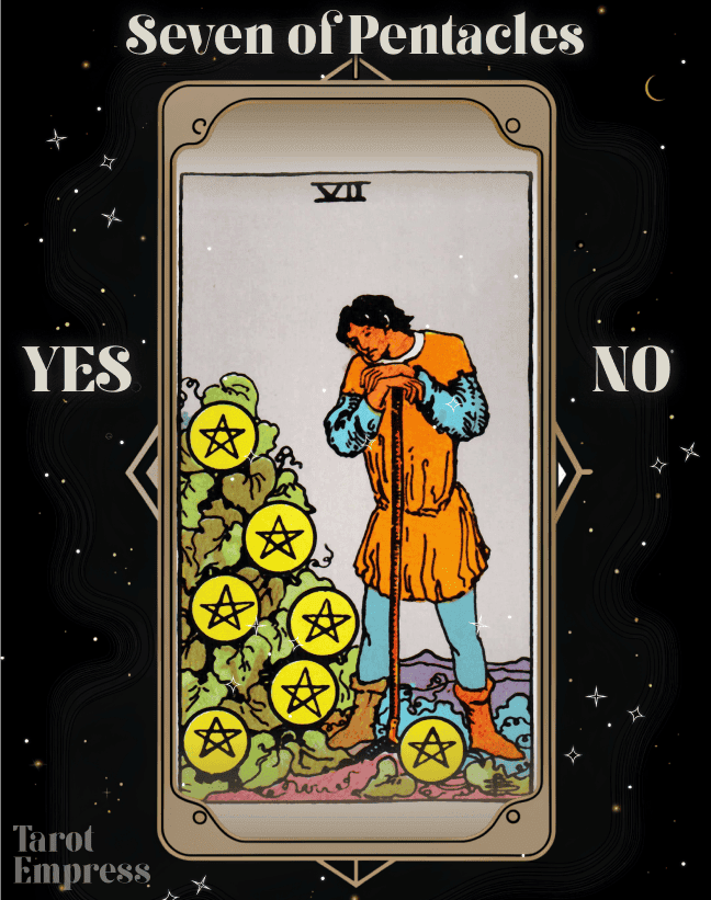 7 of Pentacles Yes or No