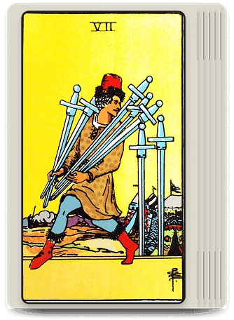 7 of Swords Card of the Day for Your Zodiac Sign