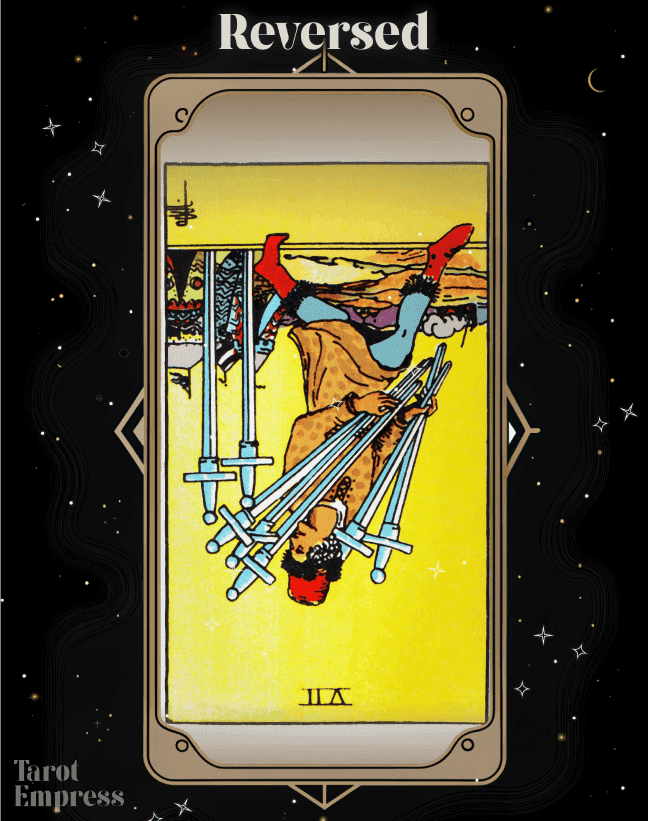 7 of Swords Reversed