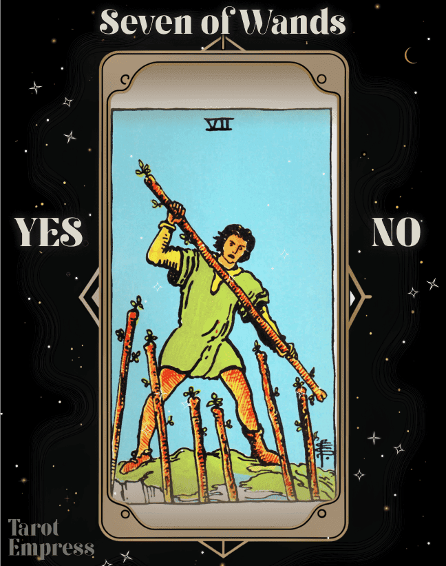 7 of Wands Yes or No