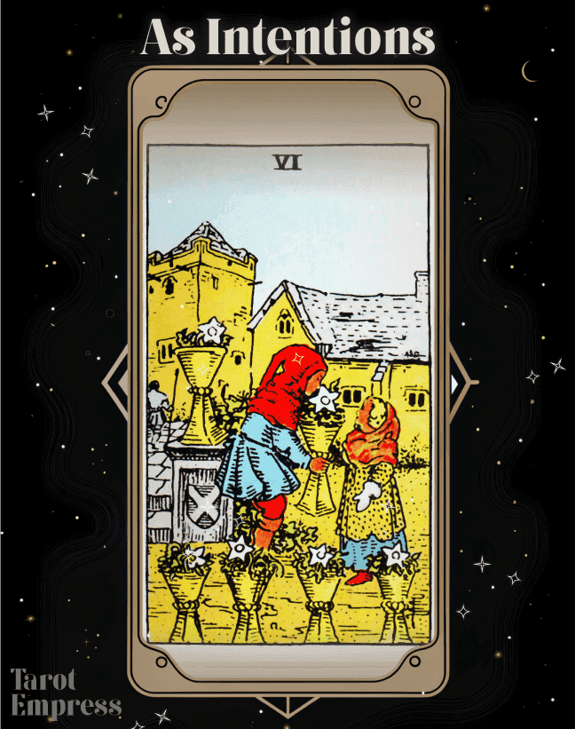 Six of Cups as Intentions