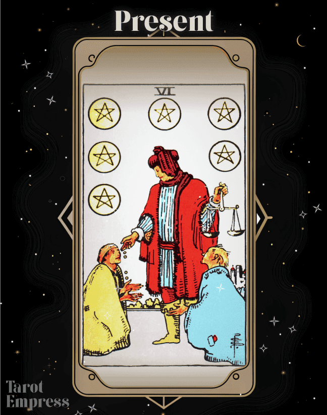 6 of Pentacles Present