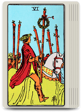 6 of Wands Card of the Month for Your Zodiac Sign