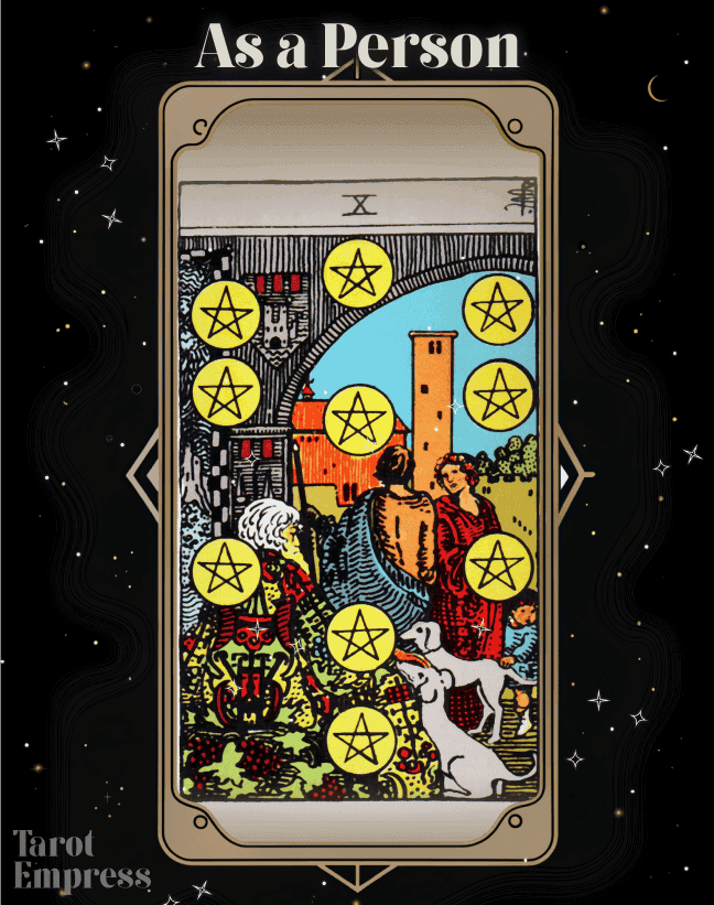 10 of Pentacles as a Person