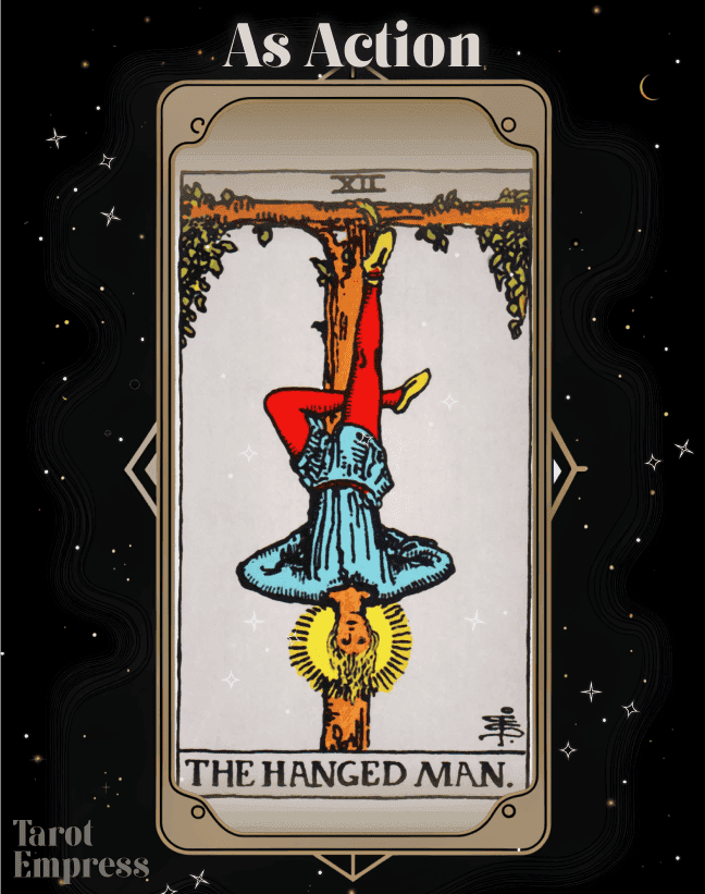 The Hanged Man as Action