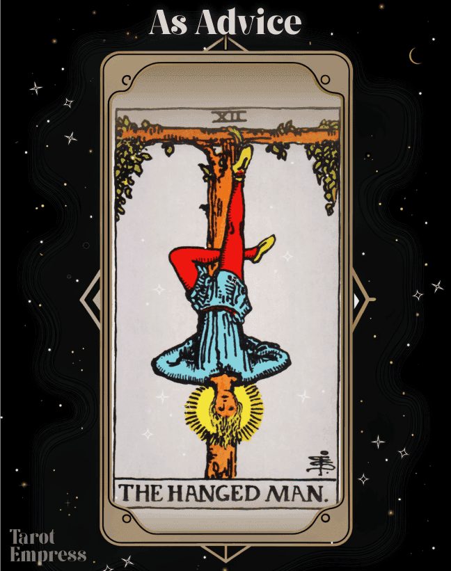 The Hanged Man Advice