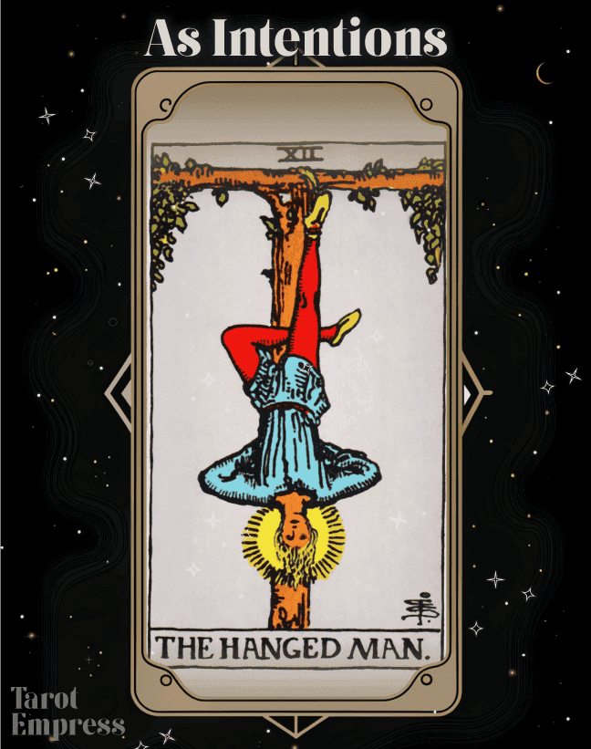 The Hanged Man as Intentions