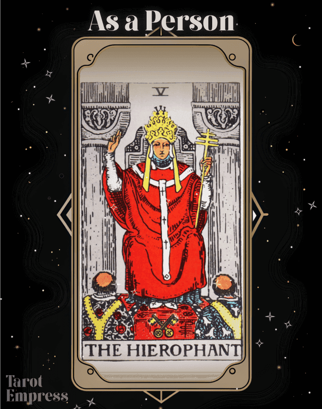 The Hierophant as a Person