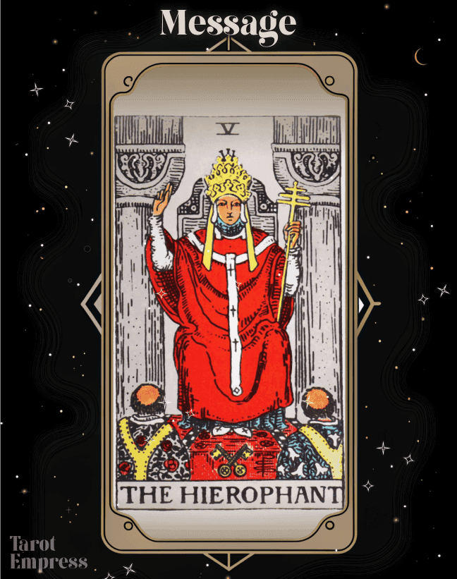 The Hierophant as a Message