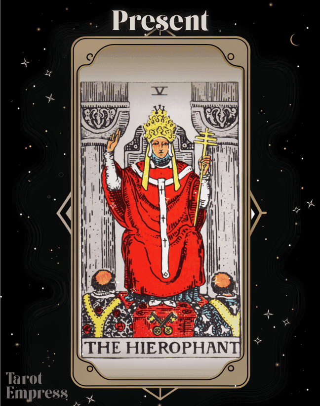 The Hierophant Present