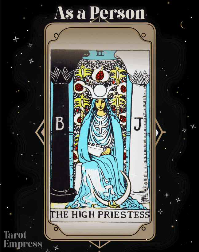 The High Priestess as a Person