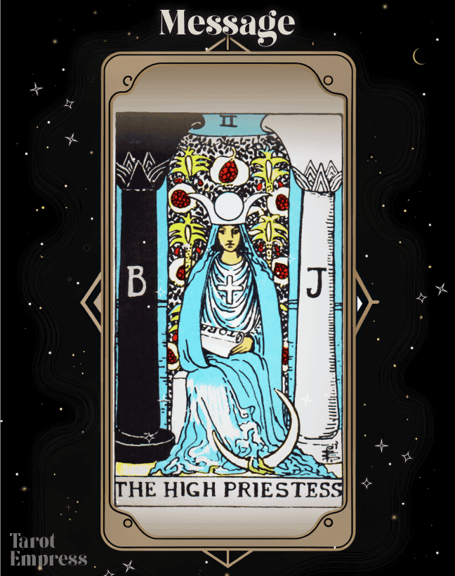 The High Priestess as a Message