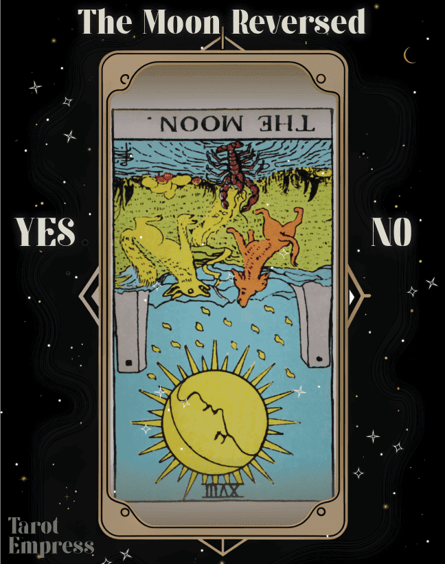Don't Reverse Moon Eight of Pentacles as How Someone Sees You: Reversed & Upright Meanings