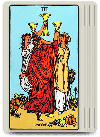 3 of Cups Card of the Month for Your Zodiac Sign