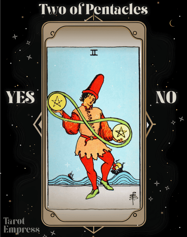2 of Pentacles Yes or No