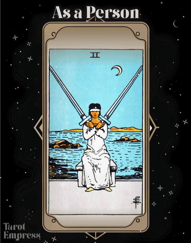 2 of Swords as a Person