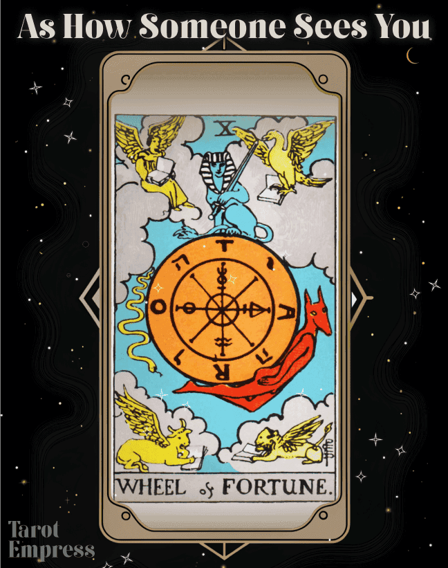 A tarot card depicting stagnation, complementing the Upside Down Chariot's theme