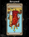 3 of Cups Reversed Tarot Card